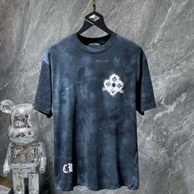 Chrome Hearts CH Summer loose round neck printed men's and women's tops T-Shirt（40 styles)-1866